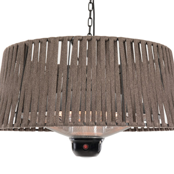 SUNRED | Heater | ARTIX M-HO BROWN, Corda Bright Hanging | Infrared | 1800 W | Brown | IP24