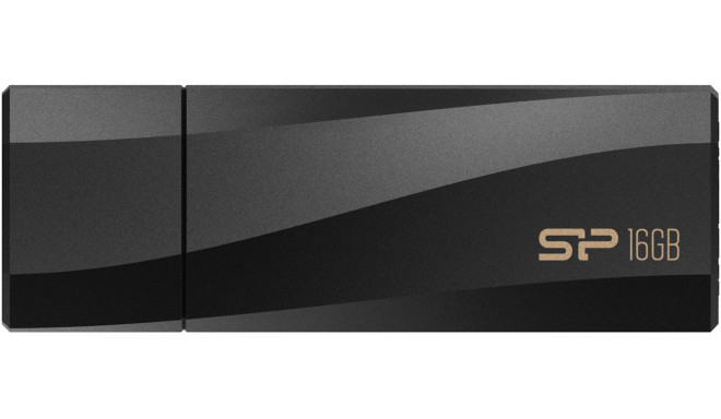 Silicon Power | USB Flash Drive | Blaze Series B07 | 16 GB | Type-A USB 3.2 Gen 1 | Black