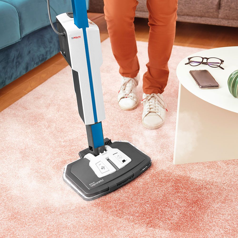 Polti | Steam mop with integrated portable cleaner | PTEU0305 Vaporetto SV620 Style 2-in-1 | Power 1500 W | Steam pressure Not Applicable bar | Water tank capacity 0.5 L | Blue/White - Image 7