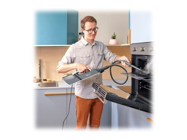 Polti | Steam mop with integrated portable cleaner | PTEU0307 Vaporetto SV660 Style 2-in-1 | Power 1500 W | Steam pressure Not Applicable bar | Water tank capacity 0.5 L | Grey/White - Image 6