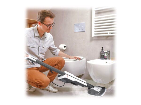 Polti | Steam mop with integrated portable cleaner | PTEU0307 Vaporetto SV660 Style 2-in-1 | Power 1500 W | Steam pressure Not Applicable bar | Water tank capacity 0.5 L | Grey/White - Image 13