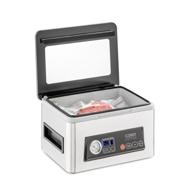 Caso | Chamber Vacuum Sealer | VacuChef 50 | Power 300 W | Stainless steel - Image 5