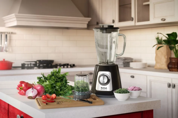 TEFAL | Blender | BL438831 BlendForce | Tabletop | 800 W | Jar material Glass | Jar capacity 1.25 L | Ice crushing | Black - Image 7