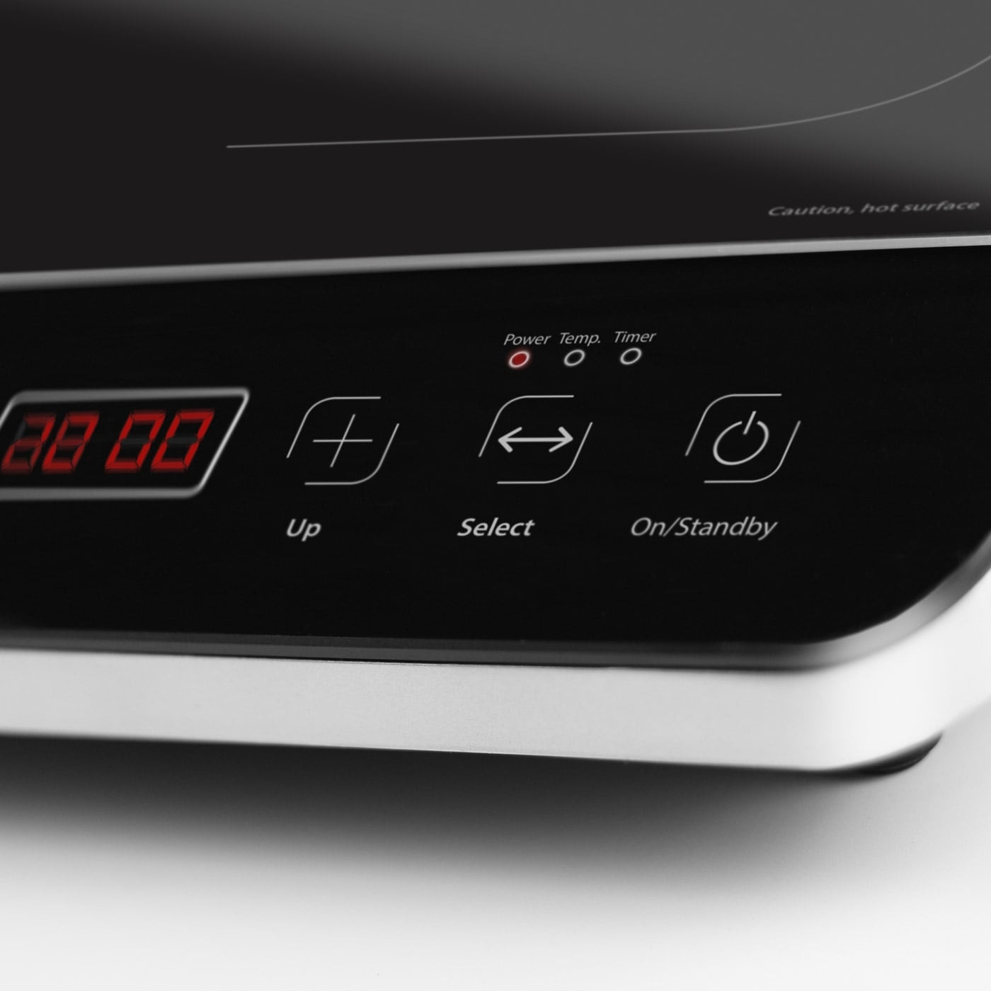 Caso | Hob | Touch 2000 | Number of burners/cooking zones 1 | Touch | Black | Induction - Image 3