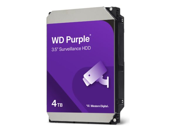 Western Digital Purple Surveillance, 4 TB, 3.5", HDD | Western Digital | Hard Drive | Digital Purple Surveillance | 4000 GB - Image 2