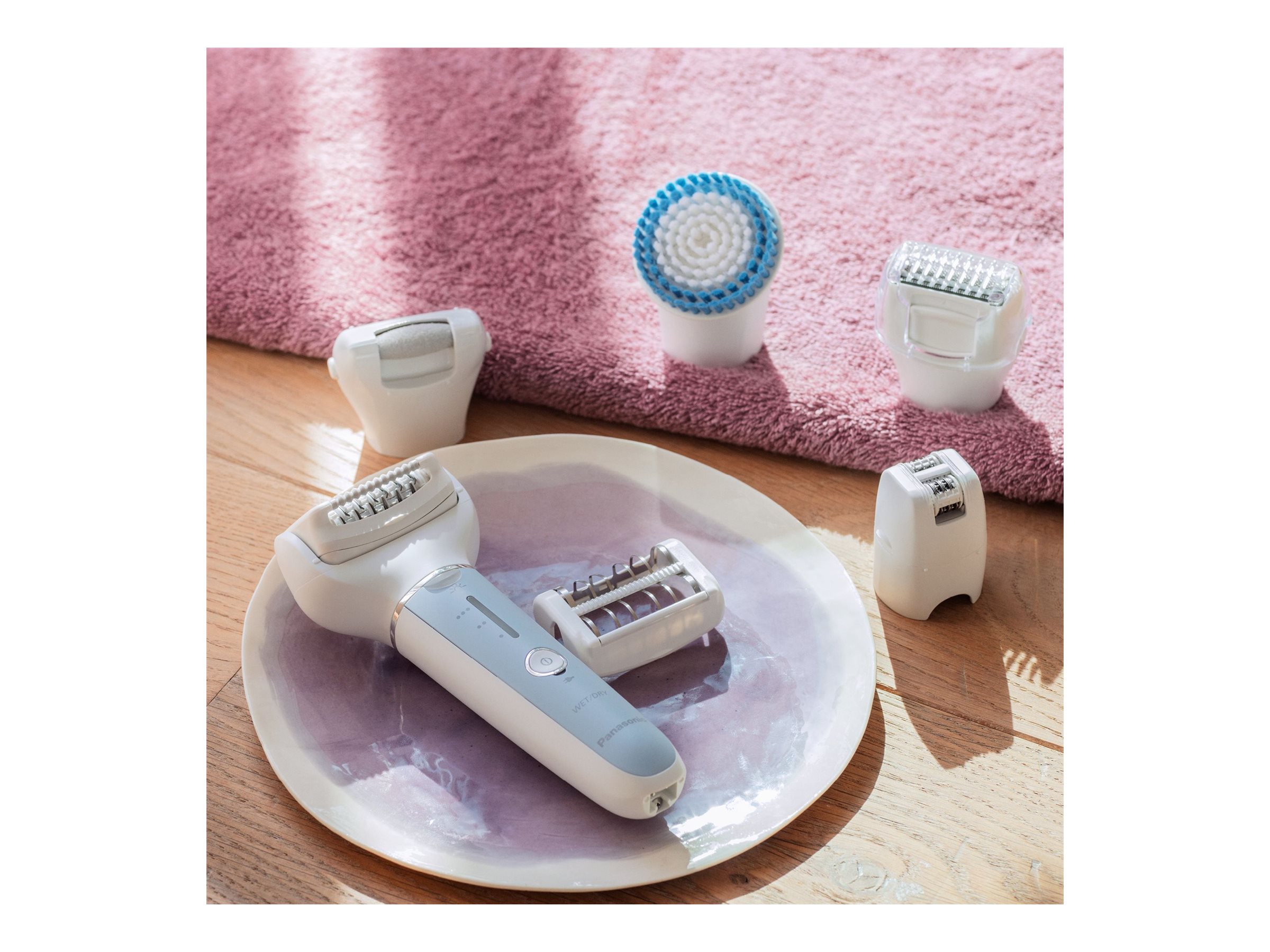 Panasonic Epilator | ESEY90A503 | Number of power levels 3 | Wet & Dry | Blue/White - Image 8