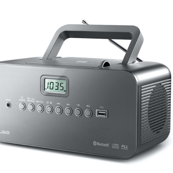 Muse | Portable Bluetooth, Radio CD/MP3 Player With USB | M-30BT | Bluetooth | Black | Portable | Wireless connection