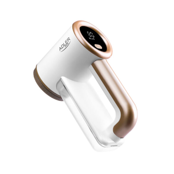 Adler | Lint remover | AD 9617 | White/Gold | Rechargeable battery | 5 W - Image 4