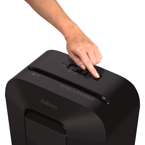 Cross-Cut | LX45 | Black | Paper shredding | Credit cards shredding | Traditional - Image 5