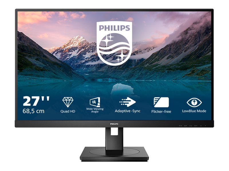 Philips | Business Monitor | 275S9JML/00 | 27 " | VA | QHD | 16:9 | 75 Hz | 4 ms | 2560 x 1440 | 300 cd/m² | HDMI ports quantity 1 - Image 2