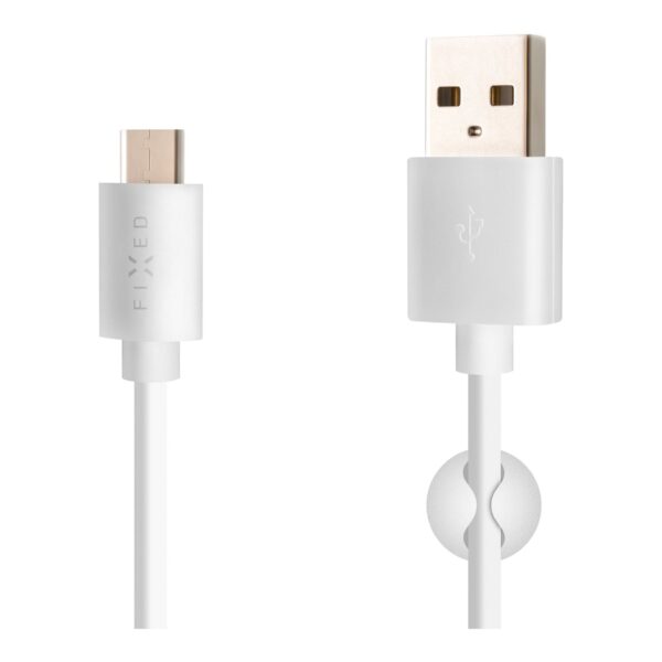 Fixed | Data And Charging Cable With USB/USB-C Connectors | White