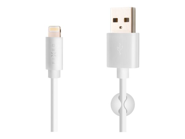 Fixed | Data And Charging Cable With USB/lightning Connectors | White