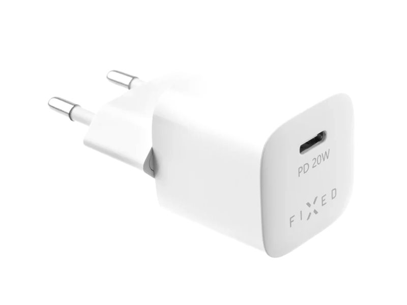 Fixed | Mini Travel Charger USB-C/USB-C Cable