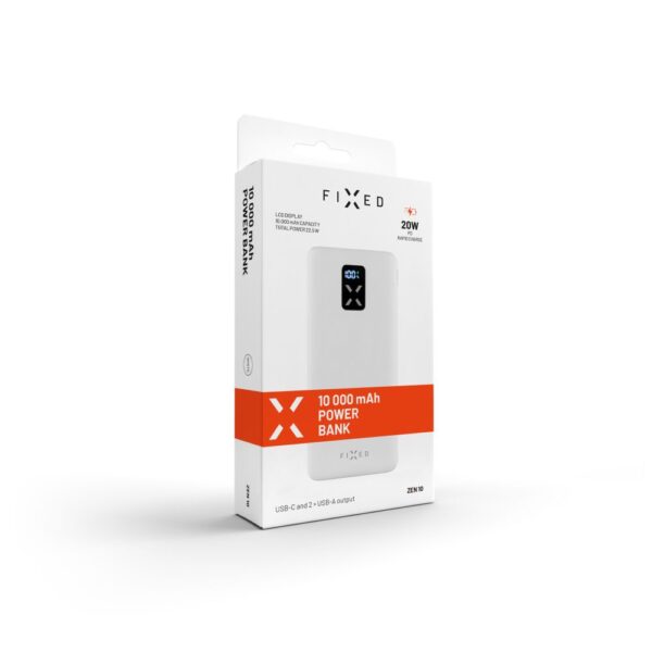 Fixed | Power Bank | Zen | 10000 mAh | White - Image 9