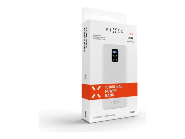 Fixed | Power Bank | Zen | 10000 mAh | White - Image 8