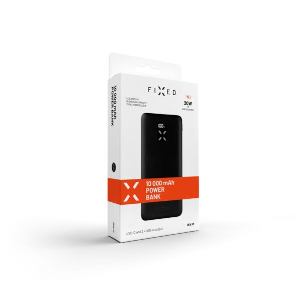 Fixed | Power Bank | Zen | 10000 mAh | Black - Image 9