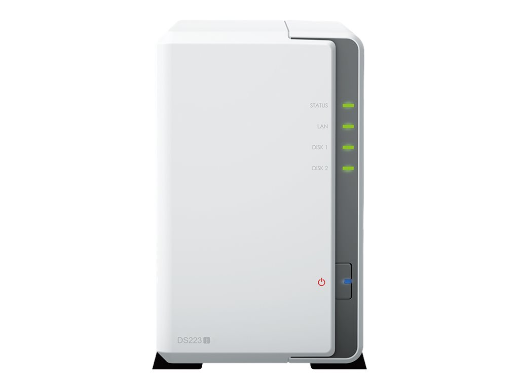 Synology | Tower NAS | DS223j | up to 2 HDD/SSD | Realtek | RTD1619B | Processor frequency 1.7 GHz | 1 GB | DDR4 - Image 4