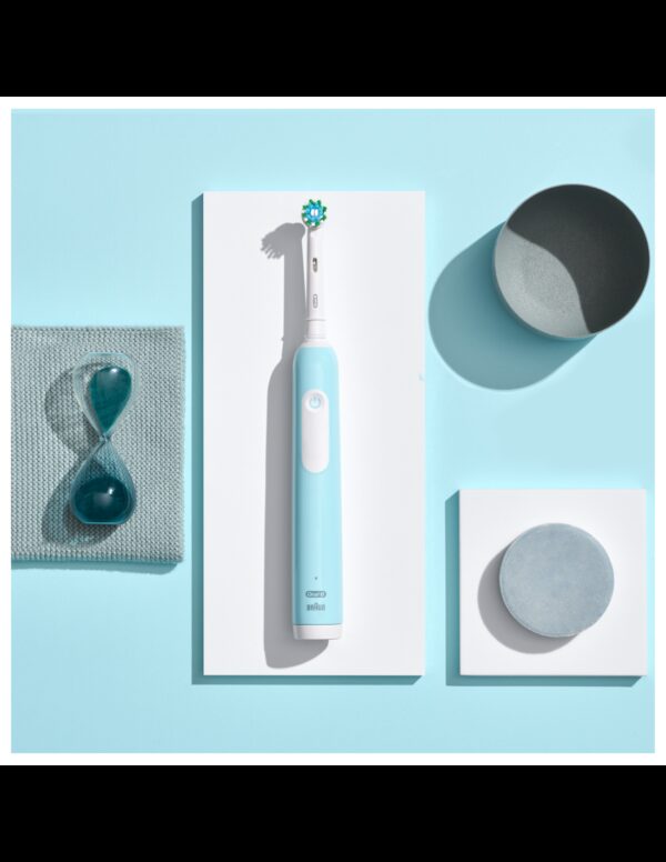 Oral-B | Electric Toothbrush | Pro Series 1 Duo | Rechargeable | For adults | Number of brush heads included 2 | Number of teeth brushing modes 3 | Blue/Black - Image 3