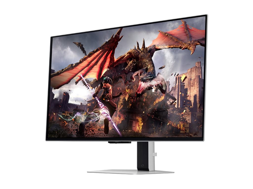 Samsung | LS32DG802SUXDU | 32 " | OLED | 4K | 16:9 | 240 Hz | 0.03 ms | 3840 x 2160 pixels | 200 cd/m² | HDMI ports quantity 2 | Silver - Image 3