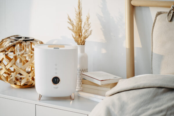 Adler | AD 7972 | Humidifier | 23 W | Water tank capacity 4 L | Suitable for rooms up to 35 m² | Ultrasonic | Humidification capacity 150-300 ml/hr | White - Image 7