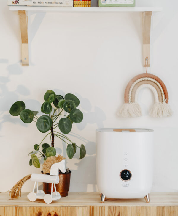 Adler | AD 7972 | Humidifier | 23 W | Water tank capacity 4 L | Suitable for rooms up to 35 m² | Ultrasonic | Humidification capacity 150-300 ml/hr | White - Image 8