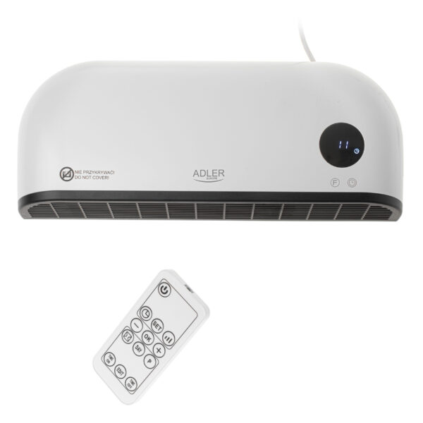 Adler LED Air Curtain Heater | AD 7751 | Air curtain | 2000 W | White - Image 2