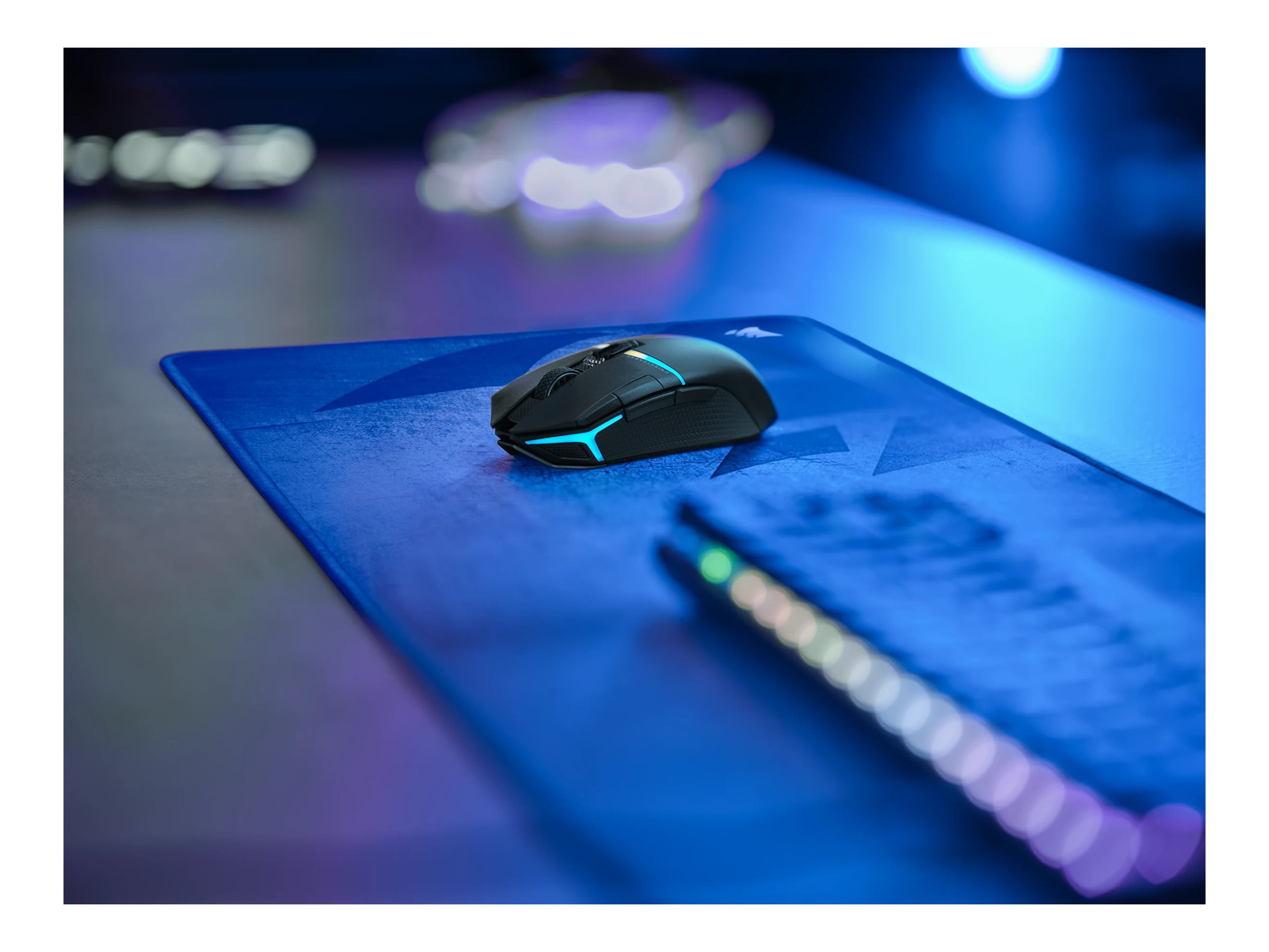 Corsair | Gaming Mouse | NIGHTSABRE RGB | Wireless | Bluetooth, 2.4 GHz | Black - Image 7