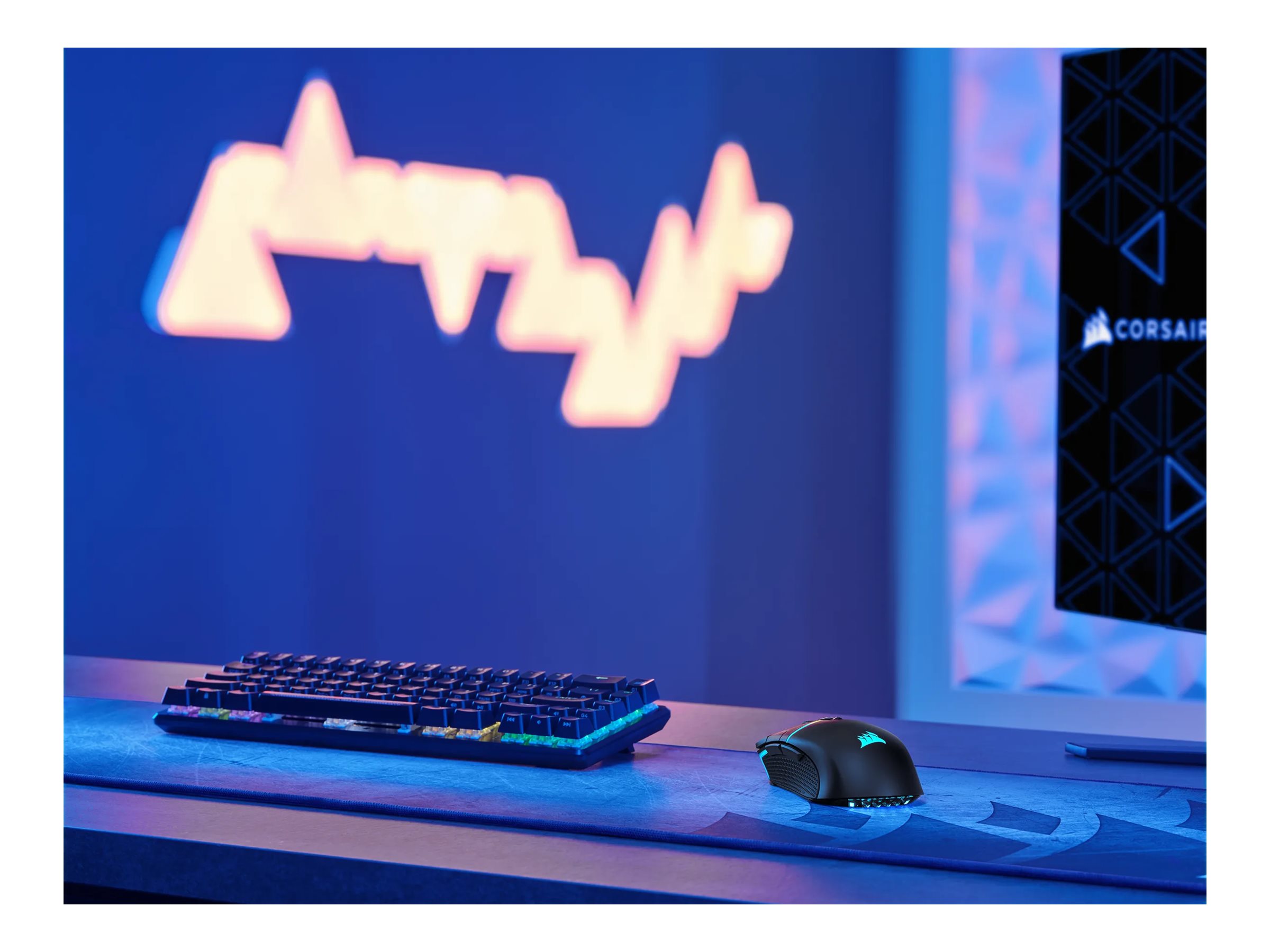 Corsair | Gaming Mouse | NIGHTSABRE RGB | Wireless | Bluetooth, 2.4 GHz | Black - Image 12