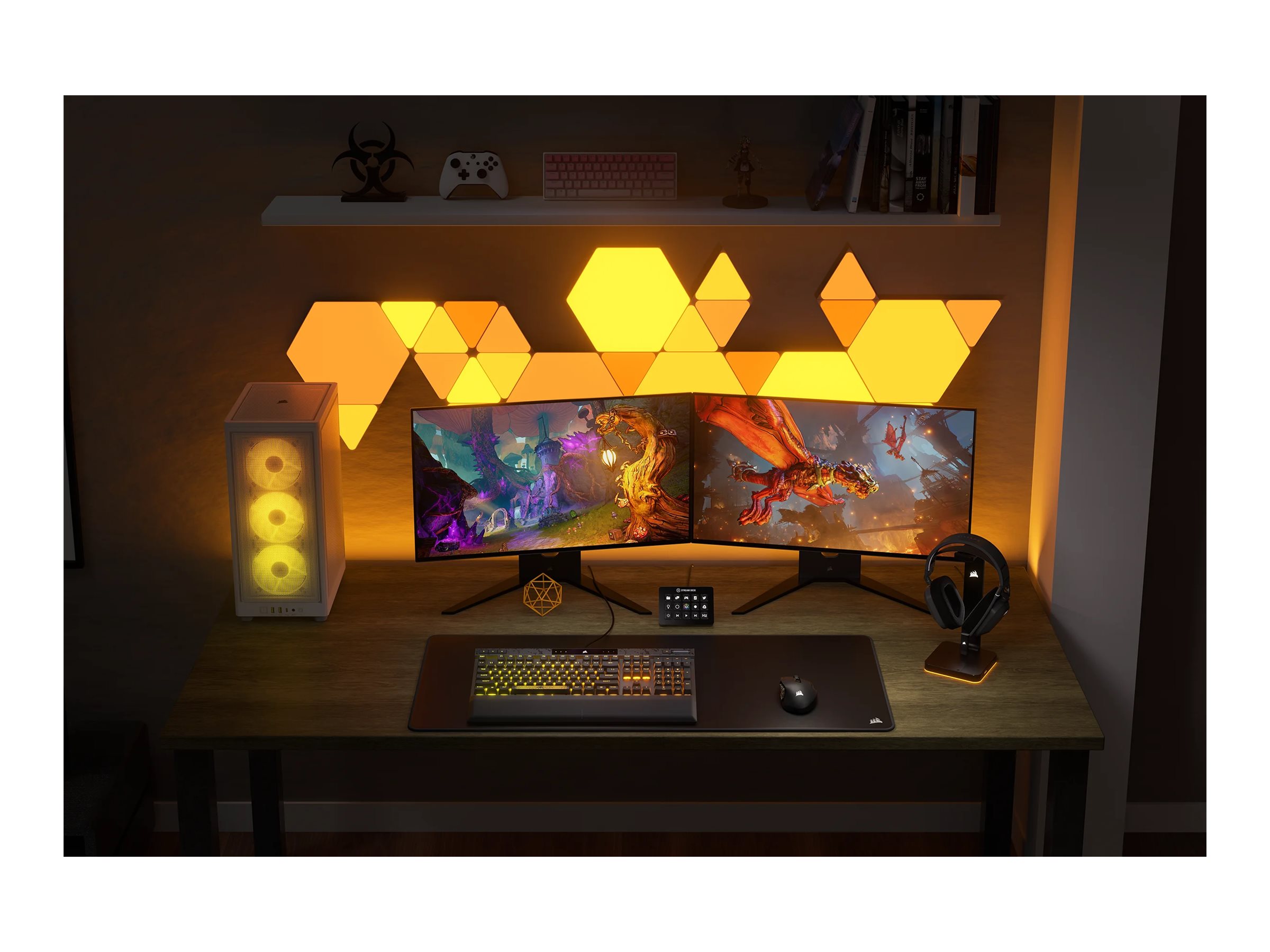 Corsair | Gaming Headset | HS80 Max | Bluetooth | Built-in microphone | Wireless | Steel Gray | Bluetooth | Over-Ear | Wireless - Image 9