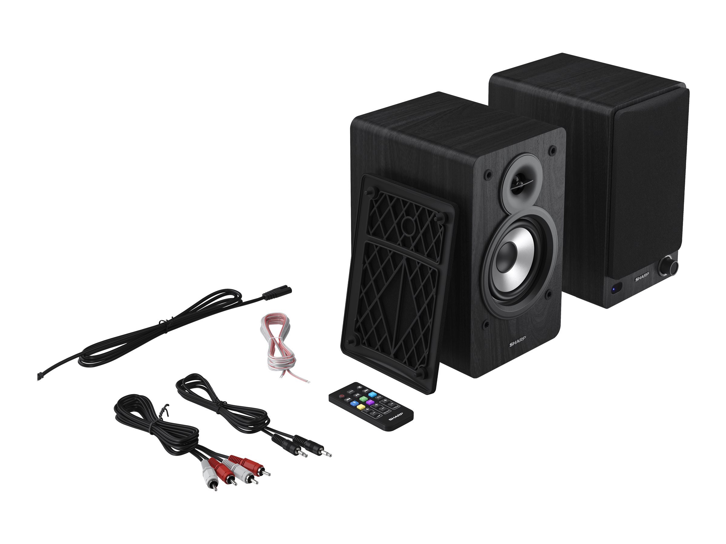 Sharp CP-SS30 Bookshelf Speakers, Black | Sharp | Speakers | CP-SS30(BK) Bookshelf | 60 W | Bluetooth | Black | Wireless connection - Image 20