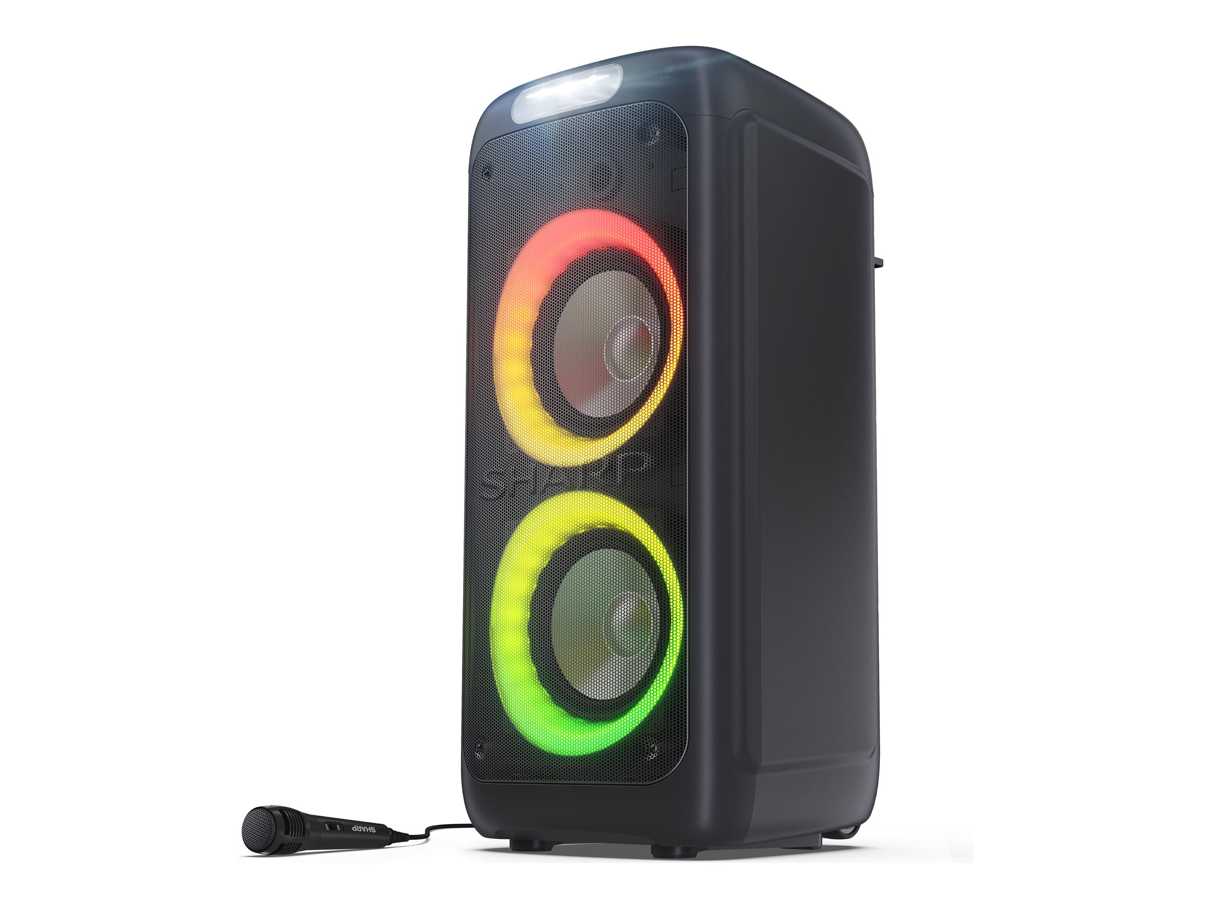 Sharp PS-949 Party Speaker with Built-in Battery | Sharp | Party Speaker | PS-949 XParty Street Beat | 132 W | Waterproof | Bluetooth | Black | Portable | Wireless connection - Image 6