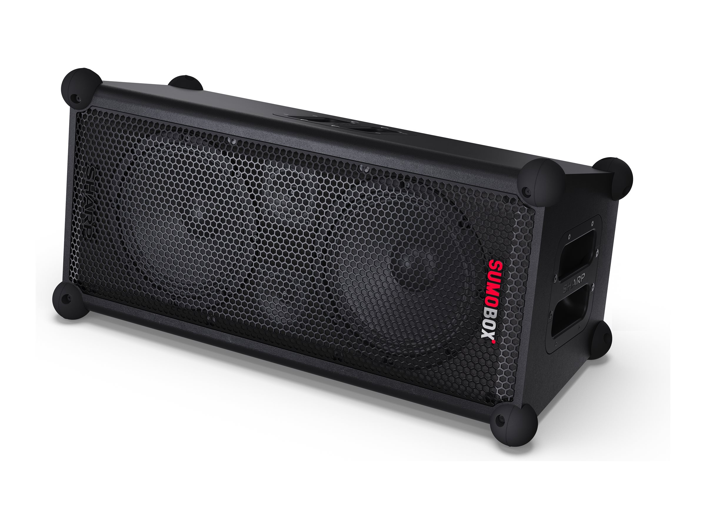 Sharp SumoBox CP-LS100 High Performance Portable Speaker | Sharp | Portable Speaker | SUMOBOX CP-LS100 High Performance | 120 W | Bluetooth | Black | Portable | Wireless connection - Image 2
