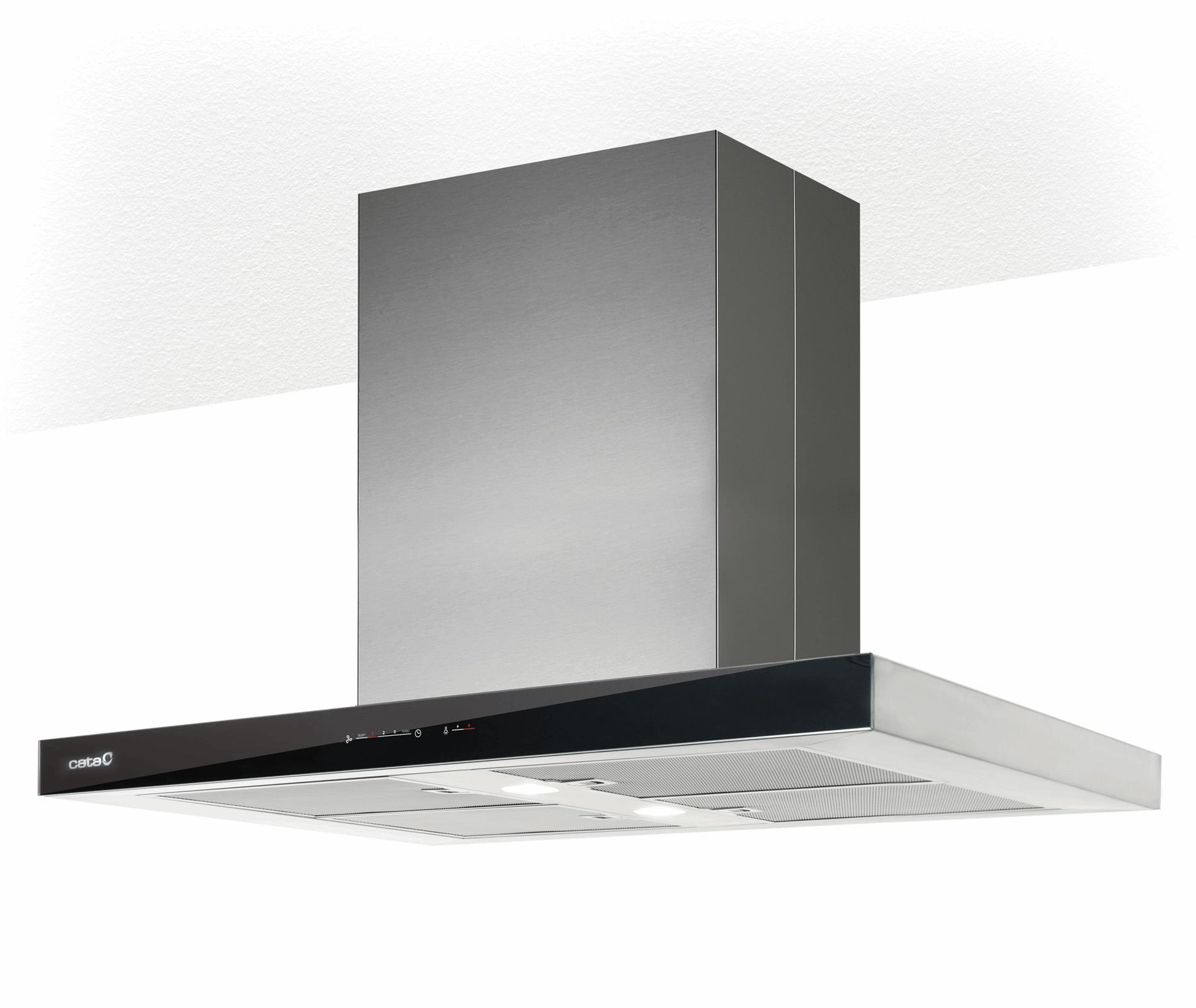 CATA | Hood | ISLA LEGEND | Island | Energy efficiency class A+ | Width 90 cm | 820 m³/h | Touch control | LED | Stainless steel