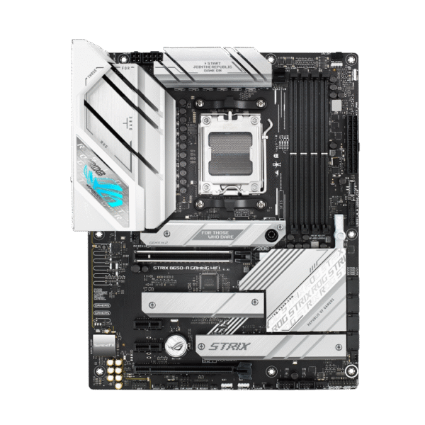Asus | ROG STRIX B650-A GAMING WIFI | Processor family AMD | Processor socket AM5 | DDR5 DIMM | Memory slots 4 | Supported hard disk drive interfaces SATA, M.2 | Number of SATA connectors 4 | Chipset AMD B650 | ATX