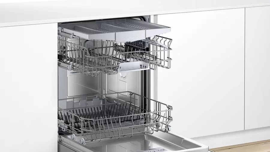 Dishwasher | SMV2HVX02E | Built-in | Width 59.8 cm | Number of place settings 14 | Number of programs 5 | Energy efficiency class D | Display | AquaStop function | Black - Image 5
