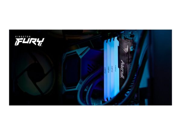 Kingston | FURY Beast RGB | 32 GB | DDR4 | 1600 MHz | PC/server | Registered No | ECC No - Image 9