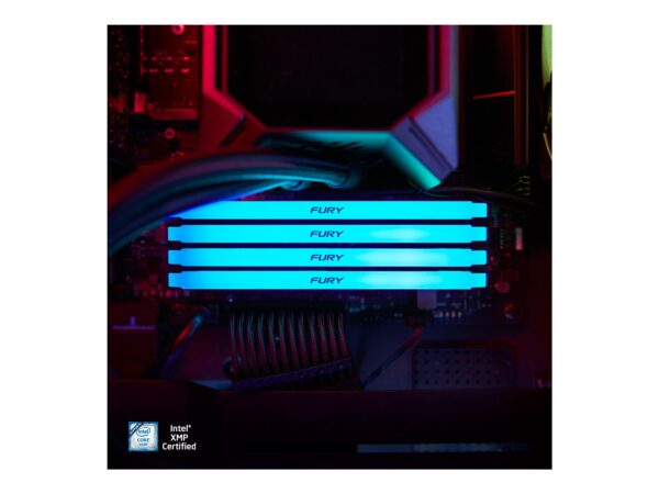 Kingston | FURY Beast RGB | 32 GB | DDR4 | 1600 MHz | PC/server | Registered No | ECC No - Image 10