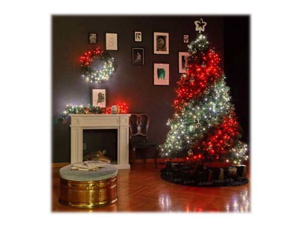 Twinkly|Strings Smart LED Lights 400 RGBW (Multicolor + White), 32m, Black wire|RGBW – 16M+ colors + Warm white - Image 4