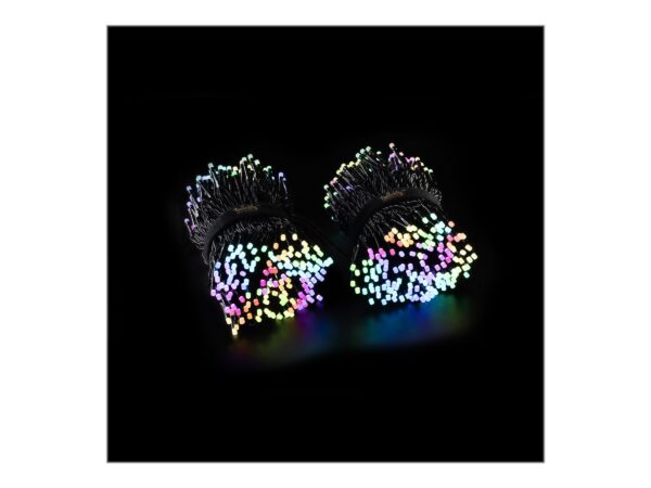 Twinkly|Strings Smart LED Lights 600 RGB (Multicolor), 48m, Black wire|RGB – 16M+ colors - Image 4