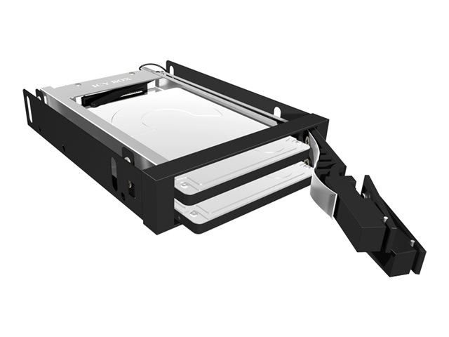 Icy Box IB-2227StS Storage Drive Cage for 2.5" HDD, Black | Raidsonic - Image 2