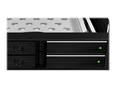 Icy Box IB-2227StS Storage Drive Cage for 2.5" HDD, Black | Raidsonic - Image 5
