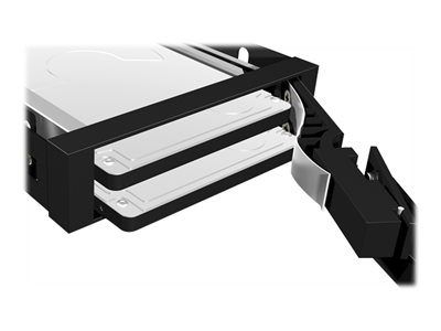 Icy Box IB-2227StS Storage Drive Cage for 2.5" HDD, Black | Raidsonic - Image 6