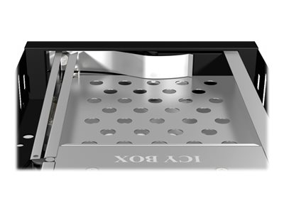 Icy Box IB-2227StS Storage Drive Cage for 2.5" HDD, Black | Raidsonic - Image 7