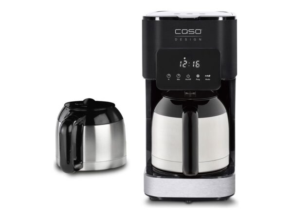 Caso | Coffee Maker with Two Insulated Jugs | Taste & Style Duo Thermo | Drip | 800 W | Black/Stainless Steel - Image 2