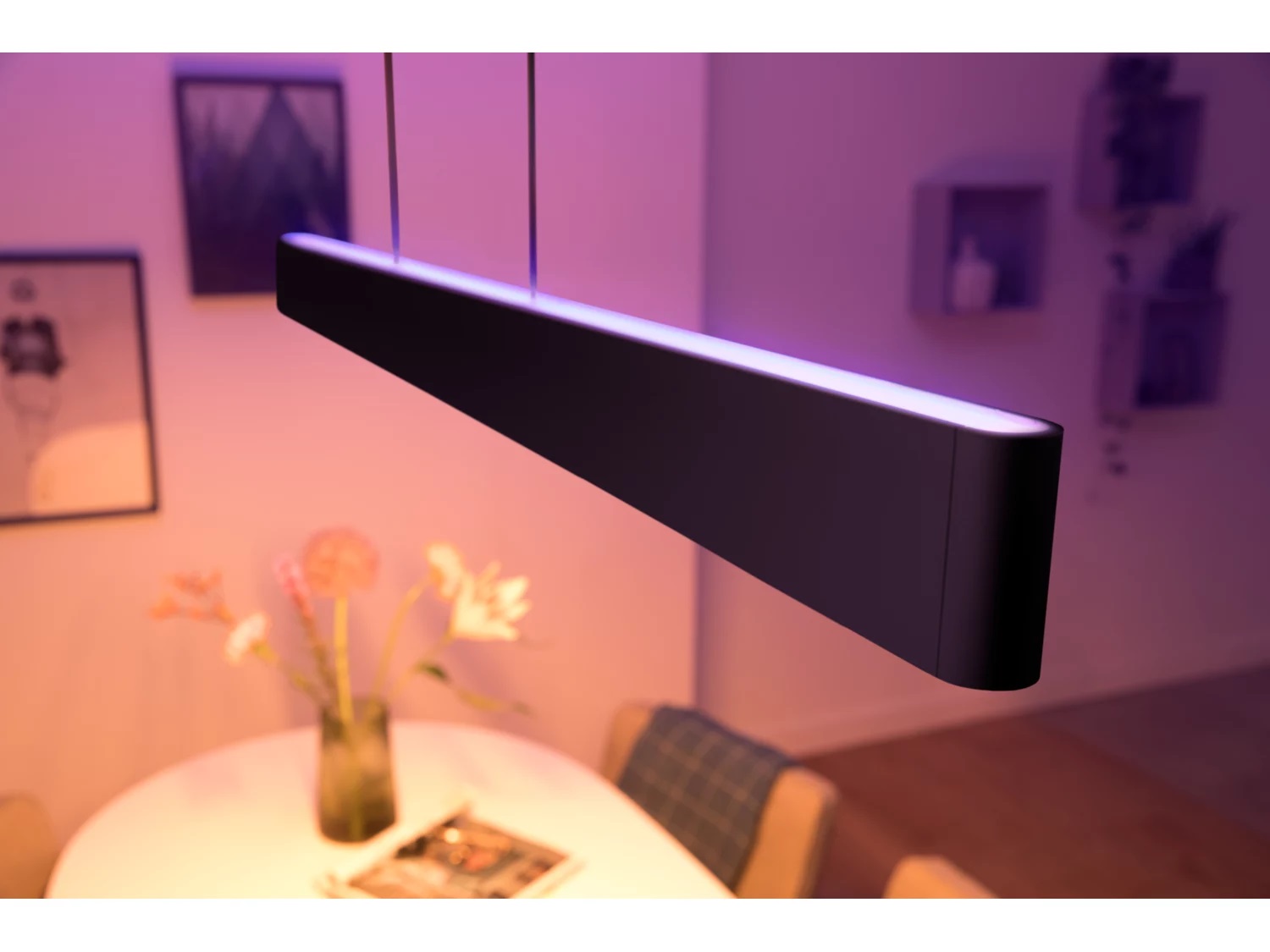 Philips Hue Ensis pendant black 79W 24V | 79 W | White and Colour Ambiance 2000-6500K - Image 8
