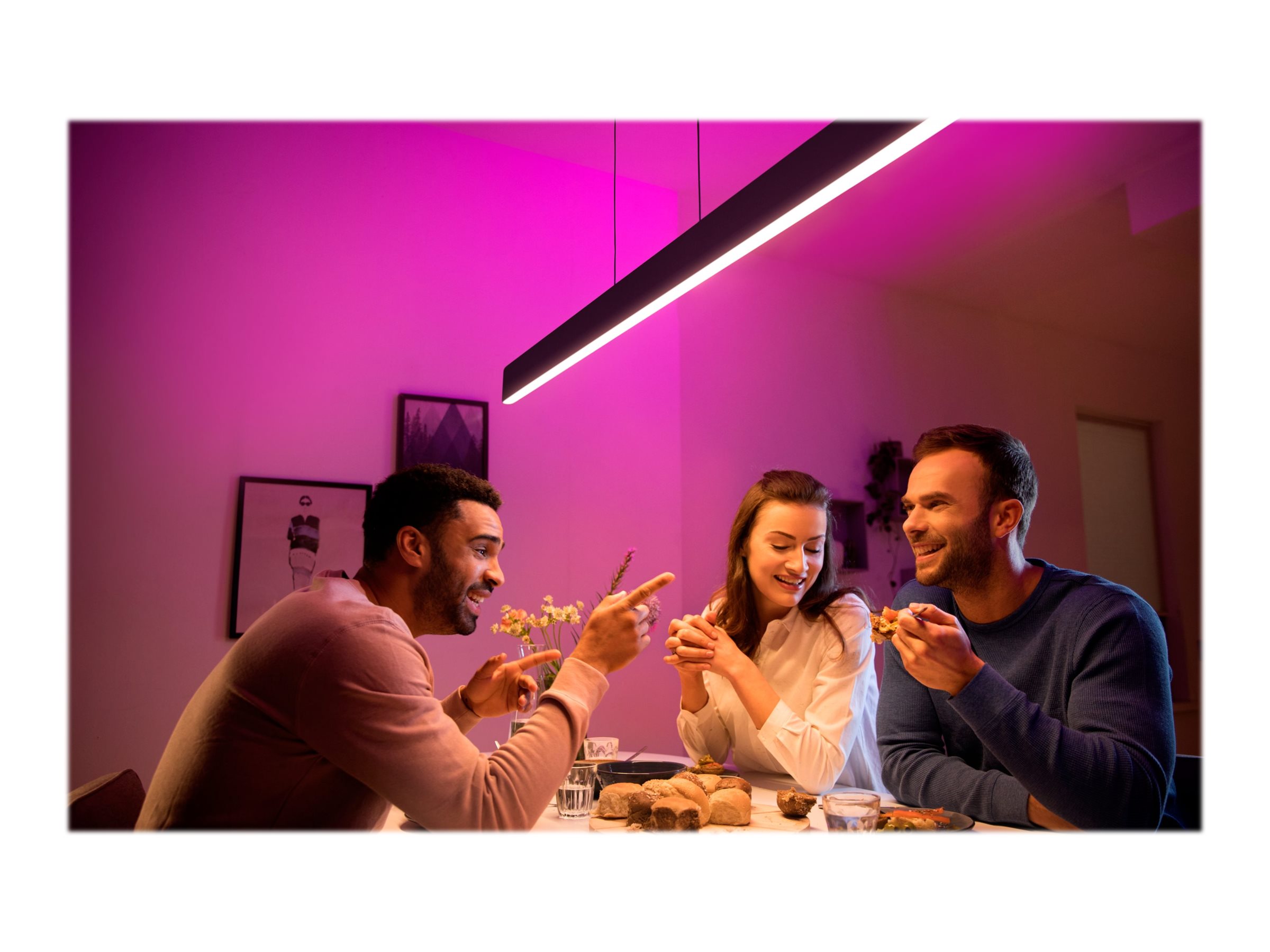 Philips Hue Ensis pendant black 79W 24V | 79 W | White and Colour Ambiance 2000-6500K - Image 9