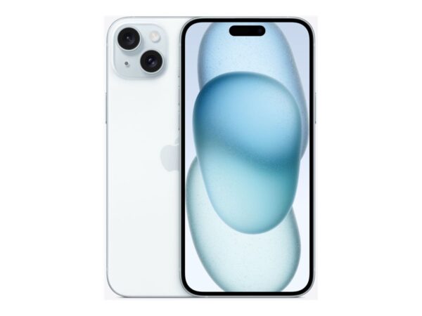 Apple | iPhone 15 Plus | Blue | 6.7 " | Super Retina XDR display | 2796 x 1290 pixels | A16 | Internal RAM 6 GB | 256 GB | Dual SIM | 4G | 5G | Main camera resolution 48+12 MP | Secondary camera resolution 12 MP | iOS - Image 2