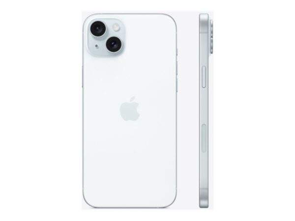Apple | iPhone 15 Plus | Blue | 6.7 " | Super Retina XDR display | 2796 x 1290 pixels | A16 | Internal RAM 6 GB | 256 GB | Dual SIM | 4G | 5G | Main camera resolution 48+12 MP | Secondary camera resolution 12 MP | iOS - Image 3