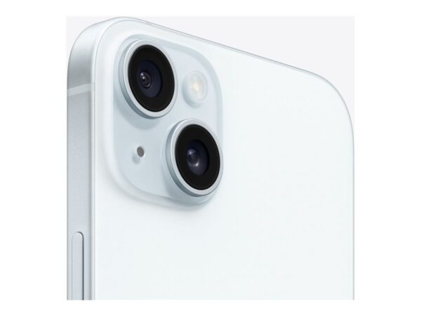 Apple | iPhone 15 Plus | Blue | 6.7 " | Super Retina XDR display | 2796 x 1290 pixels | A16 | Internal RAM 6 GB | 256 GB | Dual SIM | 4G | 5G | Main camera resolution 48+12 MP | Secondary camera resolution 12 MP | iOS - Image 4