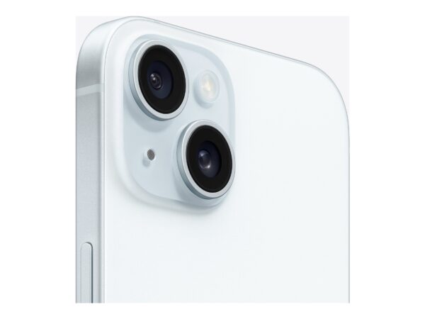Apple | iPhone 15 | Blue | 6.1 " | Super Retina XDR display | 2556 x 1179 pixels | Apple | A16 Bionic | Internal RAM 6 GB | 128 GB | Dual SIM | 4G | Main camera resolution 48+12 MP | Secondary camera resolution 12 MP | iOS | 17 - Image 4